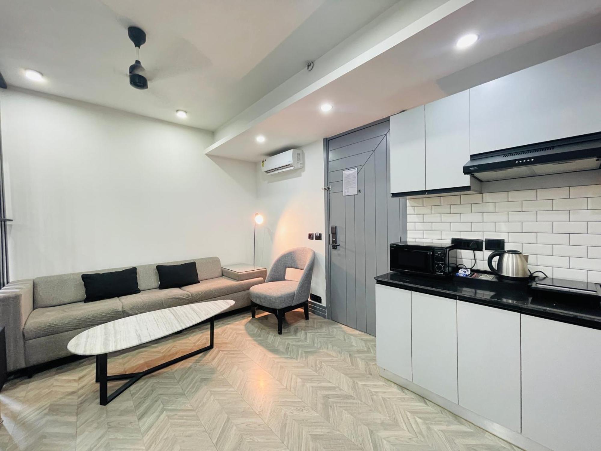 Bedchambers Serviced Apartments, Mg Road グルガウン エクステリア 写真